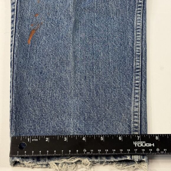 Levis Silvertab Baggy Jean Blue Wash Loose Skater USA 90s Y2K Purple Label 34x34 - Picture 5 of 9